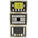  Framed Complete Run Of Masters Champs Autographs 1934-2014 (no Harmon) -MUST SEE! - Framed
