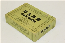 Dozen 'The DARB' Golf Balls Made by Bon Dee Golf Ball Co. - Yellow, Orange, Green , & White Colored Mesh