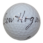 Ben Hogan Signed Hogan-100 Legend Golf Ball Full JSA #Z33794