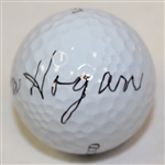 Ben Hogan Signed Hogan-100 Legend Golf Ball Full JSA #Z33794
