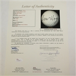Ben Hogan Signed Hogan-100 Legend Golf Ball Full JSA #Z33794
