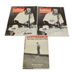 Ken Venturi Signed Items - Comeback: The Ken Venturi Story and Two Magazines JSA ALOA