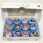 Dozen Penfold Ace Individually Wrapped Golf Balls and Box