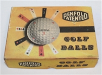 Dozen Penfold Patented Individually Wrapped Golf Balls and Box