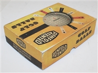 Dozen Penfold Patented Individually Wrapped Golf Balls and Box