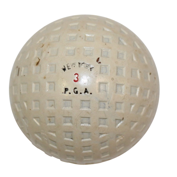 New York PGA Mesh Pattern Golf Ball