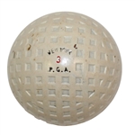 New York PGA Mesh Pattern Golf Ball