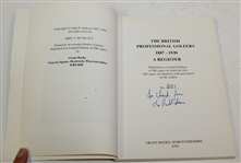1994 'The British Professional Golfers 1887-1930: A Register' Ltd Ed #251/500 Signed by Author Jackson
