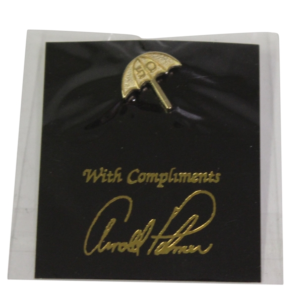 Arnold Palmers 50th Masters Umbrella Pin
