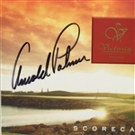 Victoria Clube de Golfe Scorecard Signed by Arnold Palmer JSA ALOA