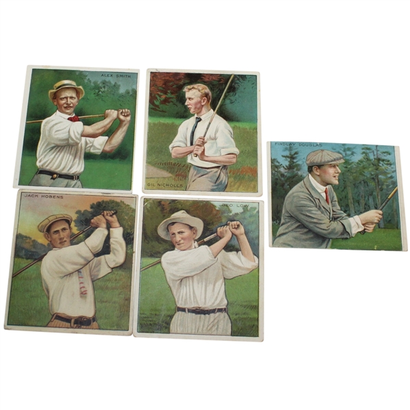 Mecca Cigarettes Tobacco Cards - Smith, Low, Douglas, Nicholls, and Hobens