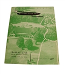 1958 Womens Western Golf Tournament Program