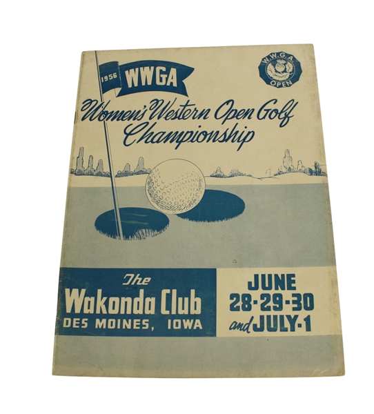 1956 Womens Western Golf Tournament Program