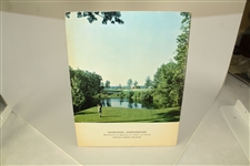 1963 Western Amateur Championship Program Signed by Winner Tom Weiskopf JSA ALOA