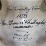 1899 Brookline The Country Club 'The Thomas Challenge Cup' Memento Won by J.G. Thorp