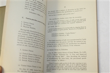 1913 Haskell Golf Ball Company Legal Brief Belonging to Mrs. Haskell - Jeff Ellis Collection