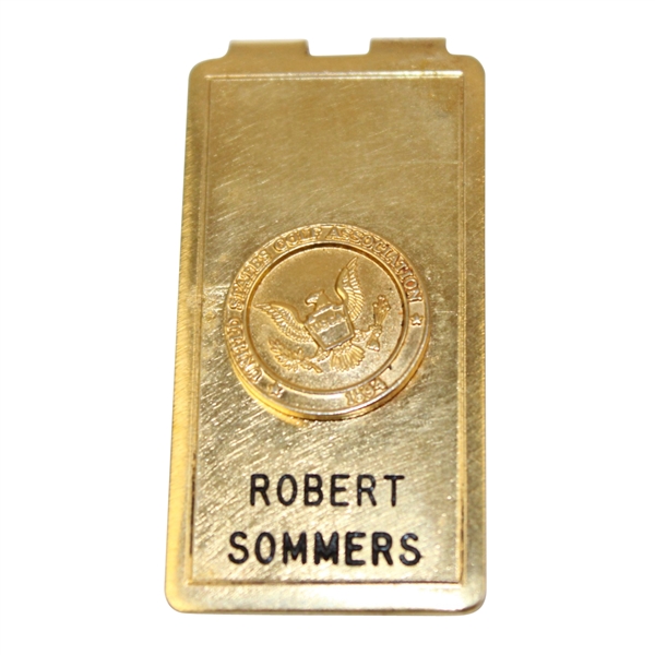 Robert Sommers Golf USGA Money Clip 12KGF - Robert Sommers Collection