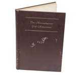 1939 The Massachusetts Golf Association Booklet - Robert Sommers Collection