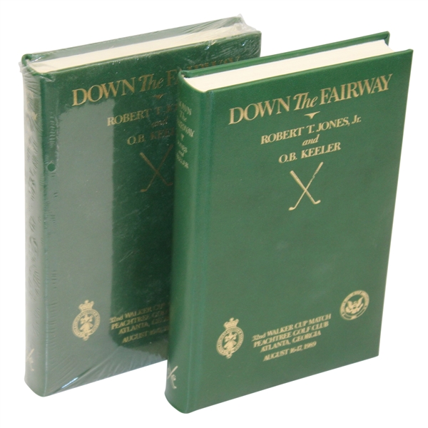 Two Down the Fairway by Jones & Keeler Reprints from 1989 Walker Cup at Peachtree - Robert Sommers Collection