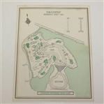 Palmer, Nicklaus, Lema, and Others Signed 1965 Masters Par 3 Pairing Sheet JSA ALOA