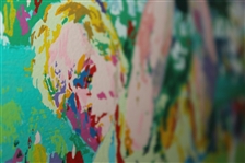 LeRoy Neiman Signed 'April at Augusta' Art Piece from Personal Collection - Framed - JSA ALOA