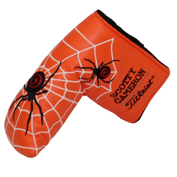 Scotty Cameron Ltd Ed 2008 Halloween Headcover - Spiders and Glow in the Dark Webs