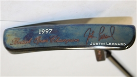 Scotty Cameron 1997 Justin Leonard British Open Champion Putter and Headcover