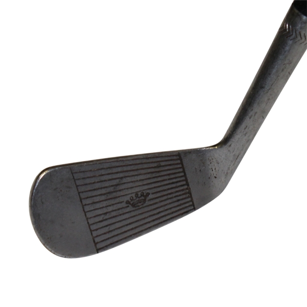 Walter Hagen Imperial-Crown Stainless Steel Spiral Shafted 2 Iron - Roth Collection