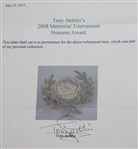 Tony Jacklin's Memorial Tournament Honoree Award Medal - 2008