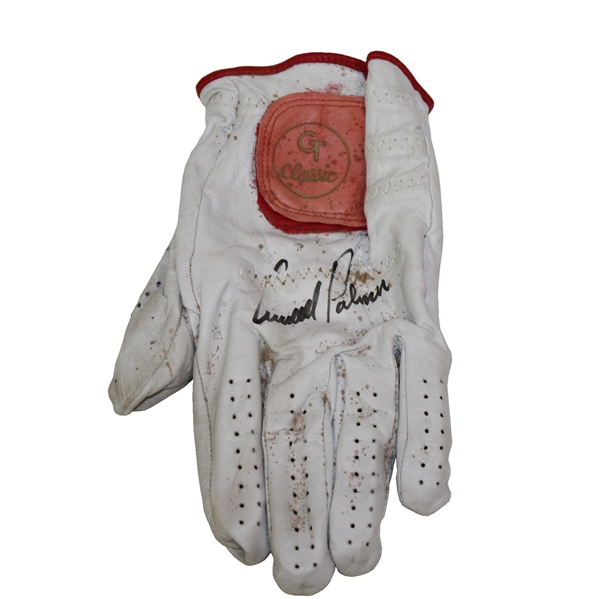 Arnold Palmer Signed GT Classic Left Hand Golf Glove JSA ALOA