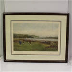 Douglas Adams "The Putting Green" Art Print - Framed