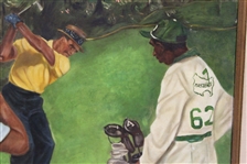 Ben Hogan & Sam Snead at The Masters Print - Undated & Unmarked - Framed