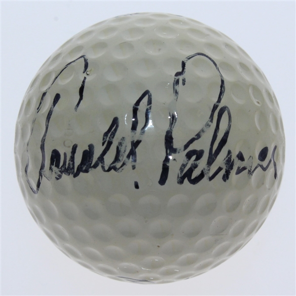 Arnold Palmer Signed Vintage Personal Logo Balata Golf Ball JSA ALOA
