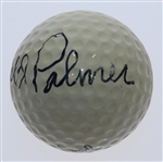 Arnold Palmer Signed Vintage Personal Logo Balata Golf Ball JSA ALOA