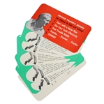 Arnold Palmers Secrets for Success in Golf and Selling! 3 x 5 Cards - Roth Collection