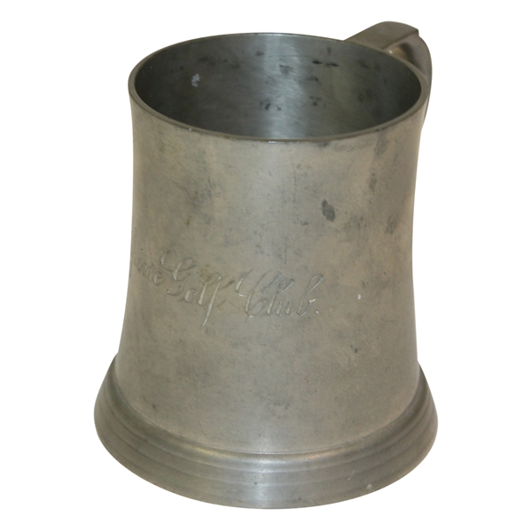 1898 Alpine Golf Club Reed & Barton Pewter Tankard - Roth Collection
