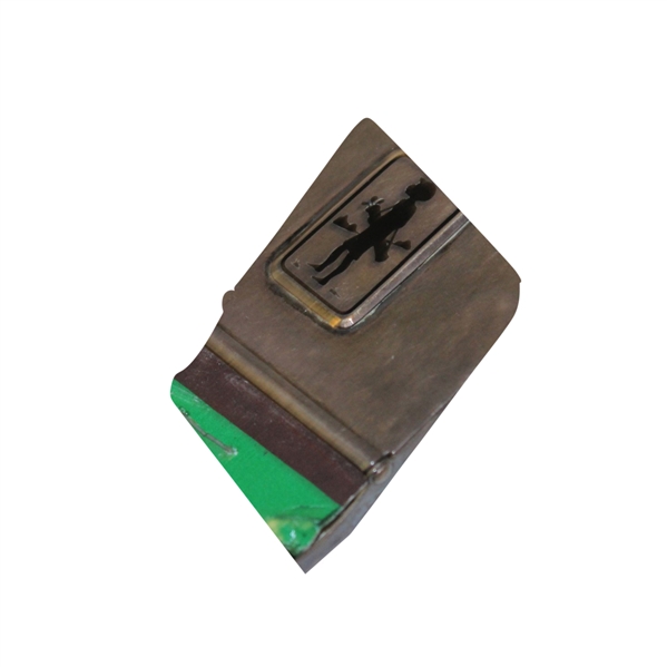 Sterling Silver Golf Themed Matchbook Holder - J. D. K. - Roth Collection