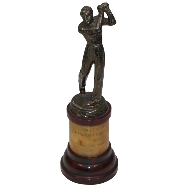Ft. Dupont Golf Club Second Flight Trophy Won By - Ralph Goldsworthy - Roth Collection