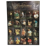 The Legend of Jack Nicklaus Uncut Sheet of 20 Major Wins Golf Cards