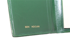 Ben Hogan's Personal 1963 Masters Gift Pocket Secretary-Stamped Ben Hogan W/Gift Card