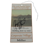 Payne Stewart Signed 1999 US Open at Pinehurst No. 2 Ticket JSA ALOA