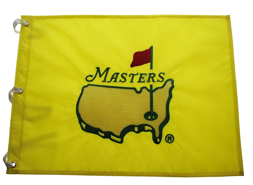 1997 Masters Embroidered Undated Flag - Seldom Seen