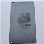 Bobby Jones Production Art & Engraving Plate - Grand Slam Seldom Seen