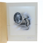 Bobby Jones Production Art & Engraving Plate - Golfing Legend Seldom Seen