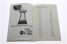 Roberto de Vicenzo Signed 1967 Open Championship at Royal Liverpool Program JSA ALOA