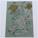 Arnold Palmer Signed 1962 Masters Tournament Spectator Guide JSA ALOA