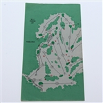 Gary Player Signed 1974 Masters Tournament Spectator Guide JSA ALOA