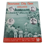 1956 Insurance City Open Program - Arnold Palmer 2nd Career Win!