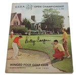Billy Casper Signed 1959 US Open at Winged Foot Program JSA ALOA
