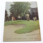 Billy Casper Signed 1959 US Open at Winged Foot Program JSA ALOA